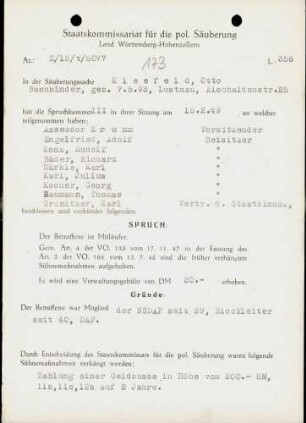 Kleefeld, Otto