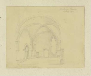 Vorhalle der Basilika des Klosters Maulbronn