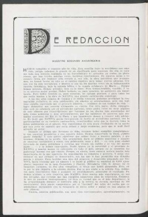 De redacción