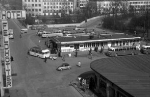 München: Omnibusbahnhof, von oben
