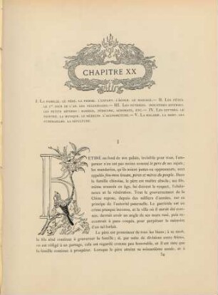 Chapitre XX. La famille ...