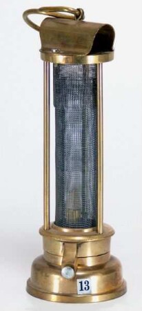 Grubenlampe (Öllampe, Davylampe)