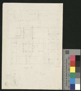 Grundriss eines Atriumhauses in Pompeji