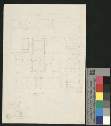 Grundriss eines Atriumhauses in Pompeji