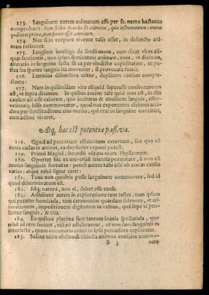 Atque haec est potentia paßiva.