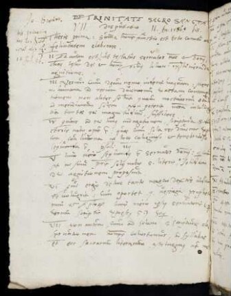 24v-27r VII. Disputatio de trinitate sacrosancta
