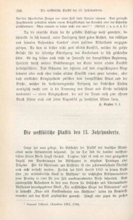 308-328 Die westfälische Plastik des 13. Jahrhunderts