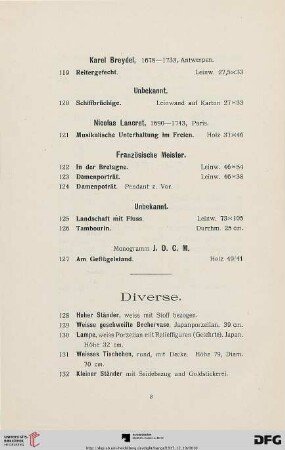 Diverse, Silber (Nr. 128-192)