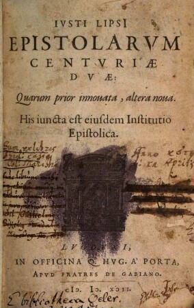 Epistolarum centuriae duae