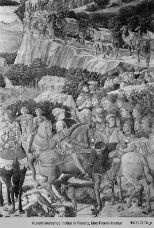 Ausmalung : Der Zug der heiligen drei Könige