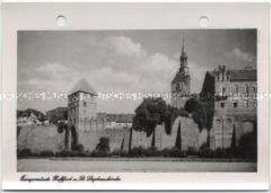 Tangermünde, Roßfurt und Kirche St. Stephan