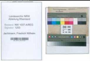 Entnazifizierung Friedrich Wilhelm Jachtmann , geb. 12.08.1902 (Stadtsektaer)