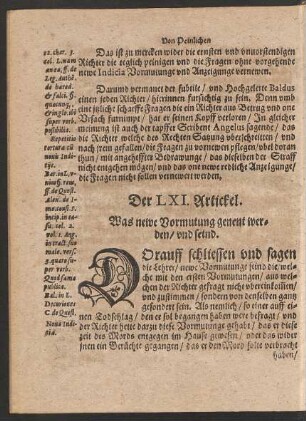 Der LXI. Artickel. - Der LXX. Artickel.