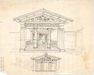 Thiersch, August ; Ägypten; Griechenland; Italien; Türkei; Antike Theaterbauten - Teilansichten