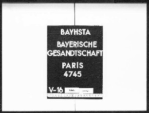 Matulka, Narziß, aus Augsburg, Schneider in Paris, Verhaftung wegen angeblichen Hochverrats