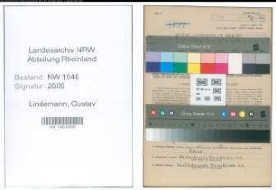 Entnazifizierung Gustav Lindemann , geb. 10.04.1904 (Schuhmachermeister)