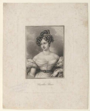 Bildnis der Caroline Bauer