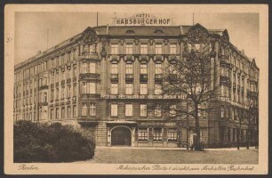 Ansichtskarte Hotel "Habsburger Hof", Askanischer Platz