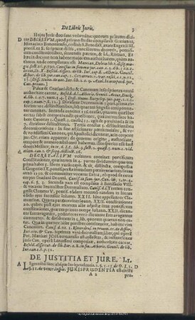 Liber I. De Iustitia Et Iure