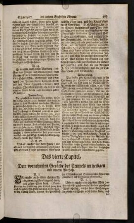 407-414, Das vierte - fuenfte Capitel