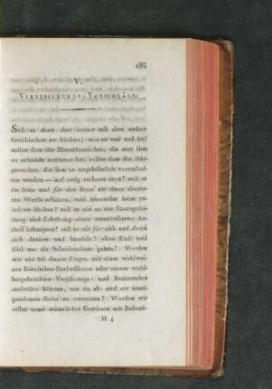 V. Verbesserungs-Vorschläge