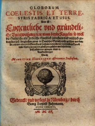 Horologium horizontale