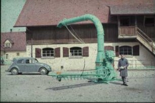 Fotografie: Ein- und Auslagerungstechnik, Fördergebläse, Bedienelement