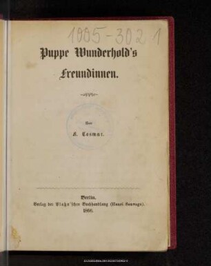 Puppe Wunderhold's Freundinnen