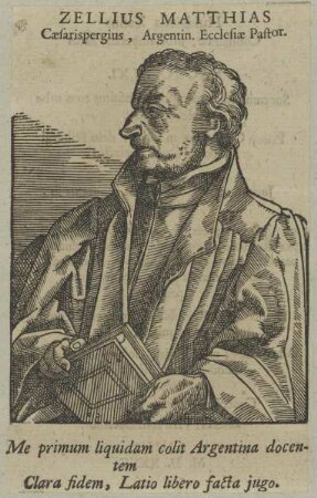 Bildnis des Matthias Zellivs