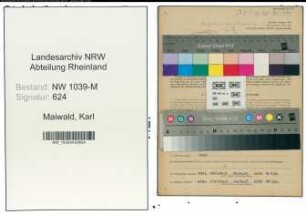 Entnazifizierung Karl Maiwald , geb. 27.05.1906 (Kraftfahrer)