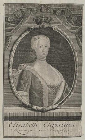 Bildnis der Könign Elisabeth Christina von Preußen