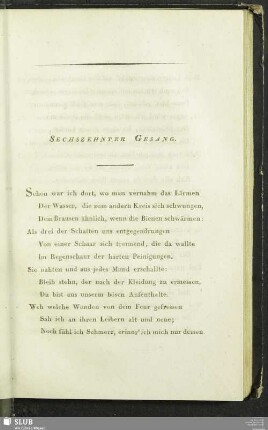 Sechszehnter Gesang