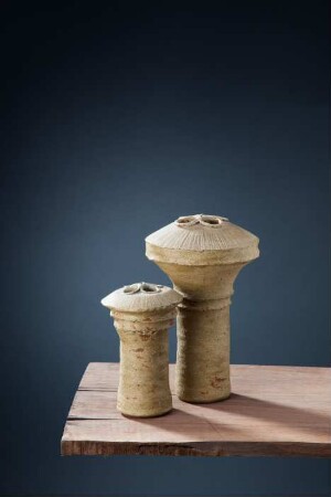 Vase mit Stiel