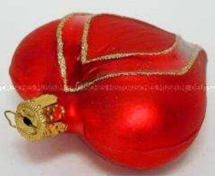 Herz, rot-gold