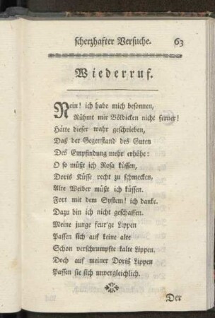 Wiederruf