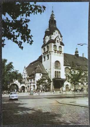 Messestadt Leipzig. Kongreßhalle - Zoo