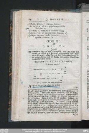 Ode III. Ad Q. Delium.