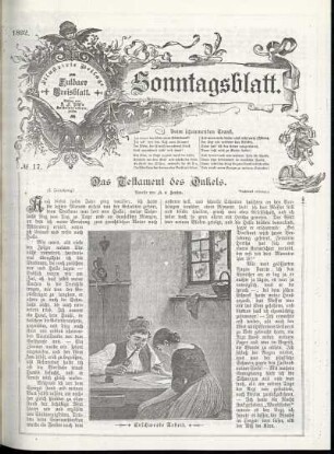 Ausgabe vom Sonntag, den 24. April 1892.