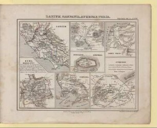 Latium, Campania, Athenae, Troja