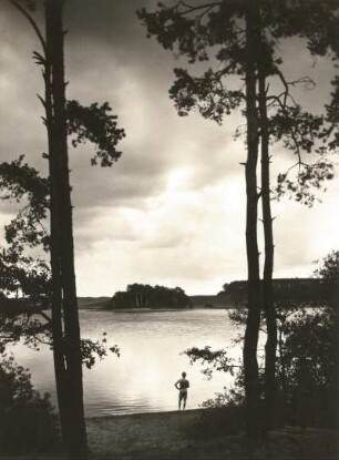 Moritzburger Teichgebiet. Landschaft am Oberen Waldteich