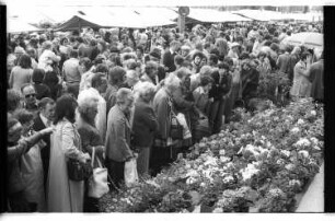 Kleinbildnegative: Blumenmarkt, John-F.-Kennedy-Platz, 1979