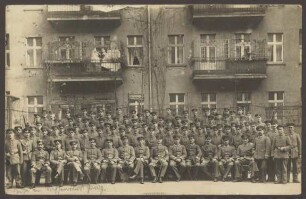 Ansichtskarte Gruppenbild Pionier-Regiment