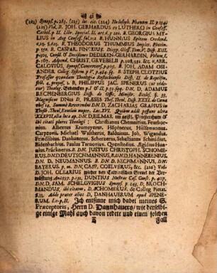Disp. theol. de sacerdotio fidelium N. T. spirituali, vulgo Vom geistlichen Priesterthum