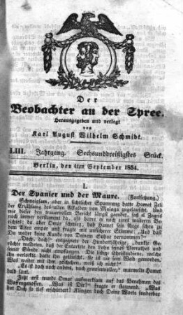 36. Stück, 4. September 1854