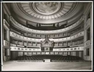 Schauspielhaus (auch: Preussisches Theater der Jugend, Konzerthaus), Berlin: Ansicht Zuschauerraum