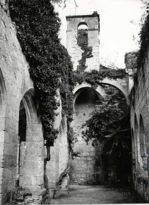 Ruine des Franziskanerklosters in St. Emilion