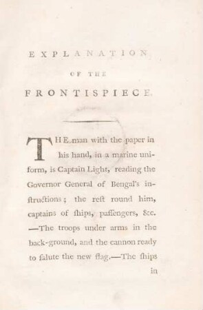 Explanation of the frontispiece