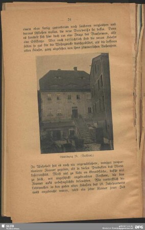Wohnhaus mit Treppe