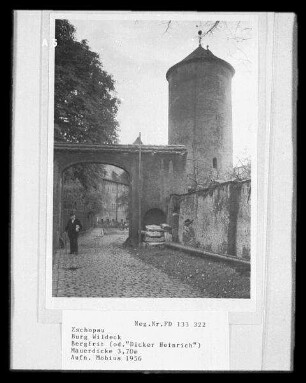 Zschopau, Schloss Wildeck, Bergfried, Dicker Heinrich genannt