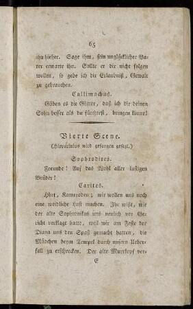 Vierte Scene. (Hipparinius wird gefangen gesezt.)